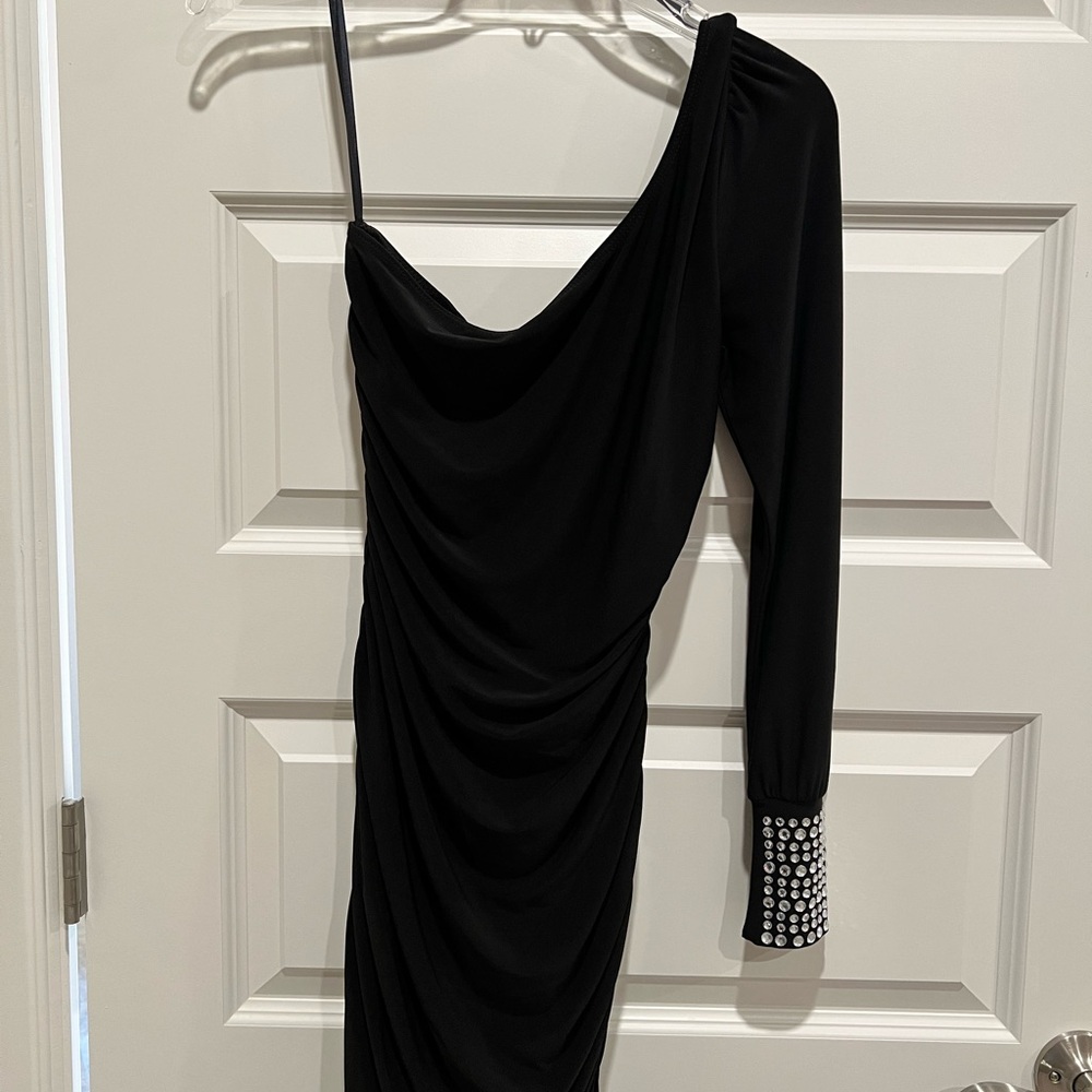 DEB Little Black Dress with Rhinestones.